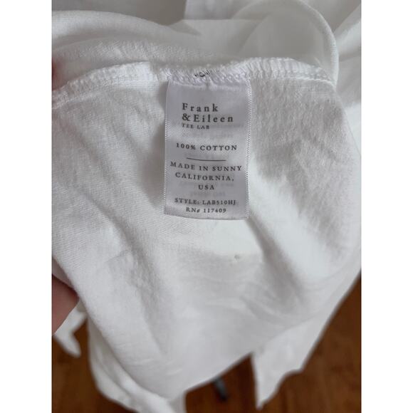 B51 Frank & Eileen Patrick Popover Henley Top Womens Large Coastal Elevated - Picture 7 of 8